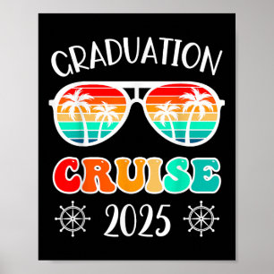 Graduation Cruise Trip Cl Of 2025 Senior Summer Va Poster