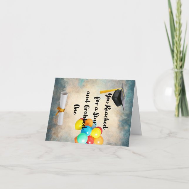 Graduation custom card (Front)