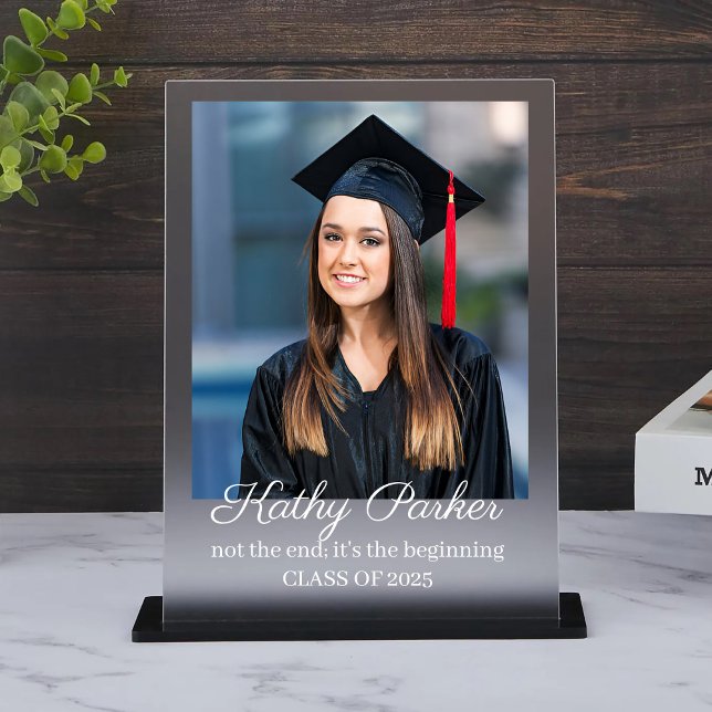 Graduation Custom Name Image Shool Grad Class Acrylic Sign (Creator Uploaded)