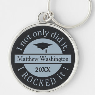 Graduation custom name & year key chain