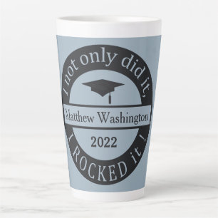 Graduation custom name & year latte mug