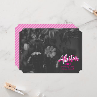 Graduation custom photo greeting card