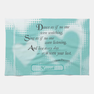 Graduation Dance, Gift, Hannah Tea Towel