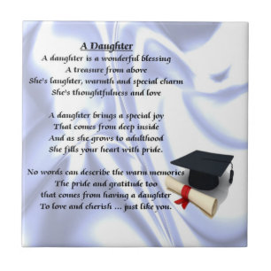 Graduation Daughter Poem Tile
