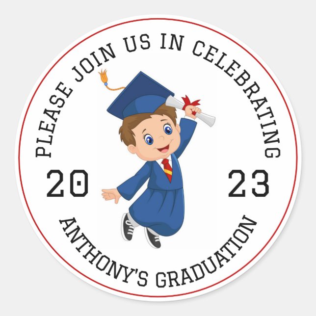 Graduation Envelope Seal (Front)