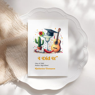 Graduation Fiesta Photo Announcement