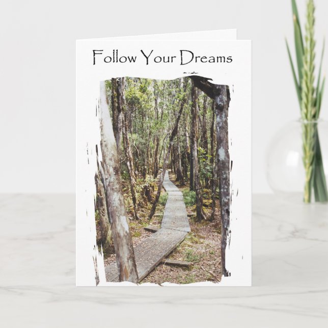 Graduation - Follow Your Dreams Card (Front)