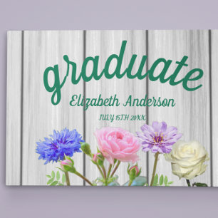 Graduation Garden Party Guest Book