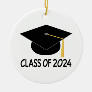 Graduation Gift Class of 2024 Ceramic Tree Decoration