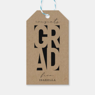 Graduation Gift Favour Tag