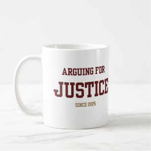 Graduation Gift for Hijabi lawyer Letter M Coffee Mug