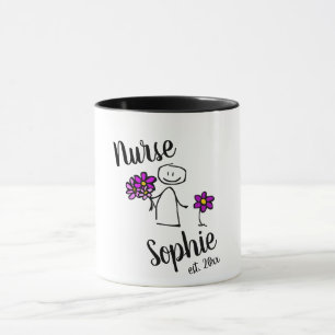Graduation Gift For Nurse Personalised Add Name Mug
