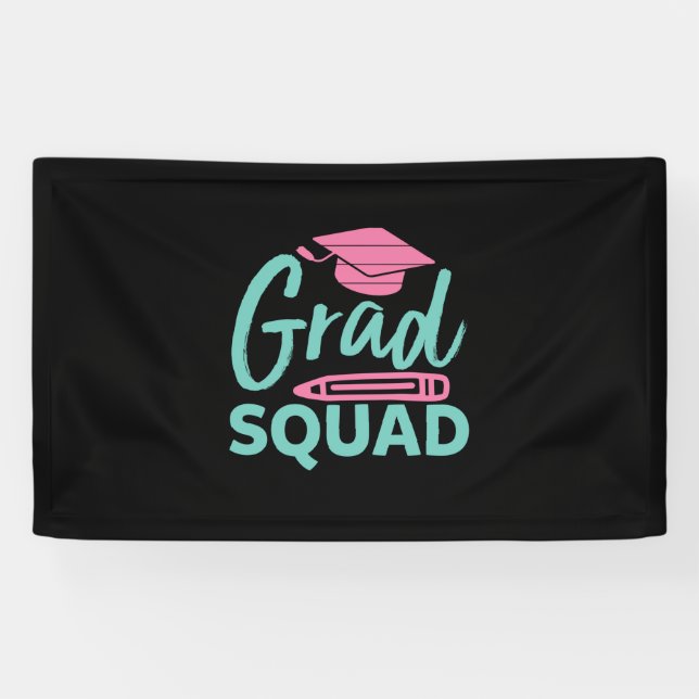 Graduation Gift | Grad Squad Banner (Horizontal)