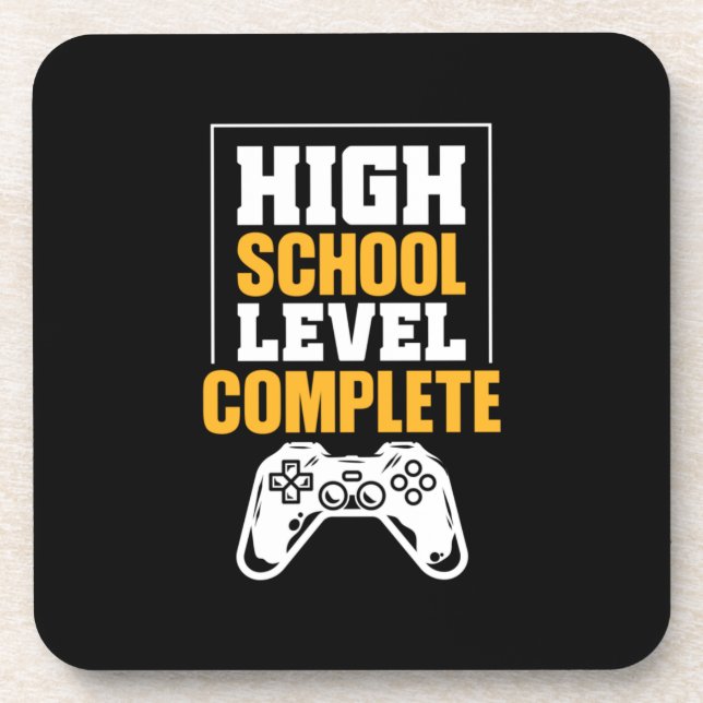 Graduation Gift | High School Level Complete Coaster (Front)
