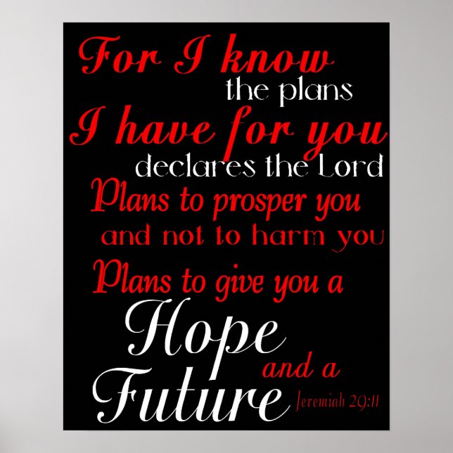 Graduation Gift Poster Verse (Front)