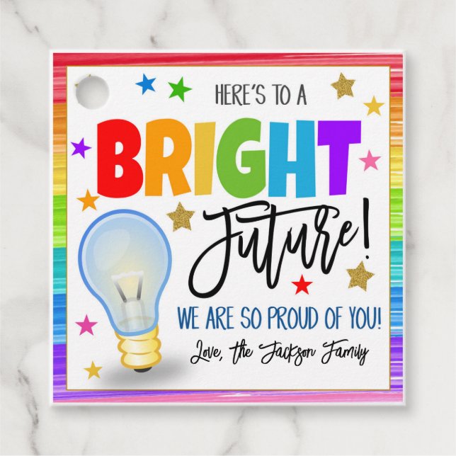 Graduation Gift Tag (Front)