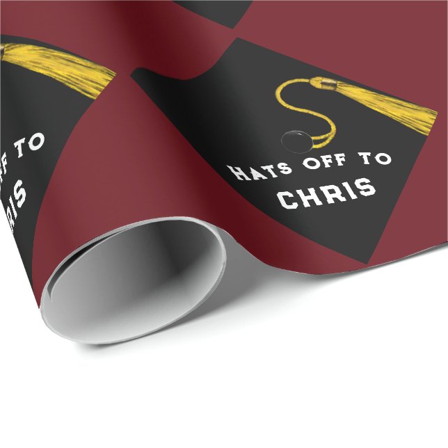 Graduation Gift Wrapping Paper (Roll Corner)