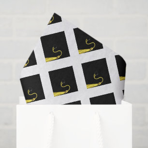 Graduation Gifts Black Grad Cap Tissue Paper