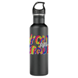 Graduation Gifts Peace Sign Out Fifth Grade Tie Dy 710 Ml Water Bottle