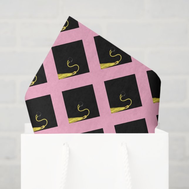 Graduation Gifts Pink Tissue Paper (Gift Bag)