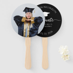 Graduation Graduate Class of 2025 Party Congrats Hand Fan