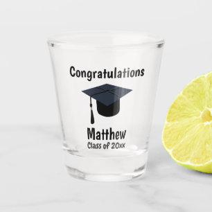 Graduation Graduate School Congratulations Shot Glass