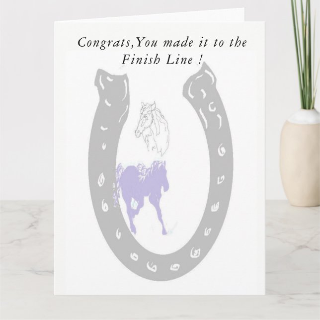 Graduation Greeting Card (Front)