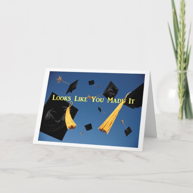 Graduation Greeting Card (Front)