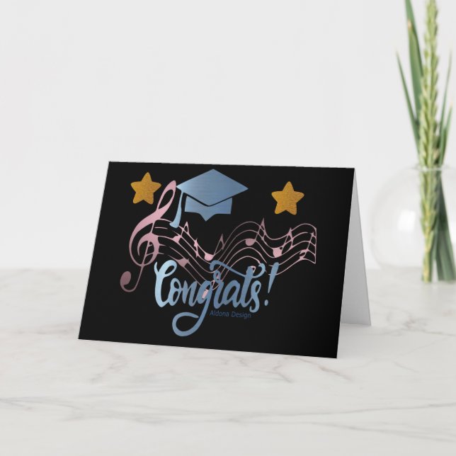 Graduation Greeting Card  (Front)
