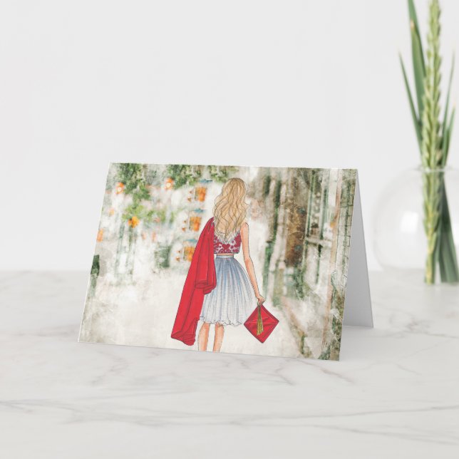 Graduation Greeting Card (Front)