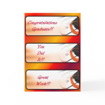 Graduation Greeting Card-Red
