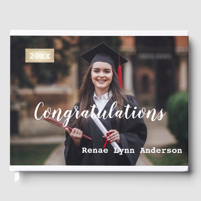 Graduation Guest Book (Front)