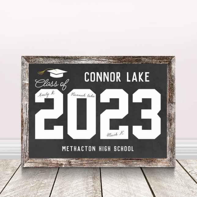Graduation Guest Book Alternative Signable Poster (Creator Uploaded)