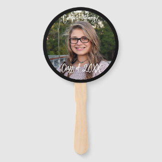 Graduation Hand Fan, Photo Favour Graduate Fan