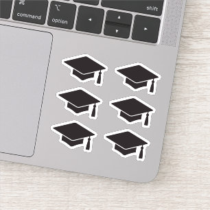 Graduation hat/cap stickers