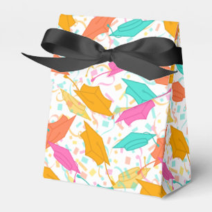 Graduation Hat Toss (Tropical) Favour Box