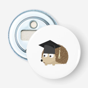 Graduation hedgehog bottle opener