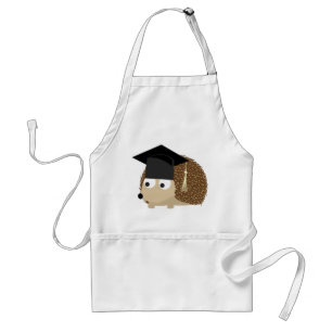 Graduation hedgehog standard apron