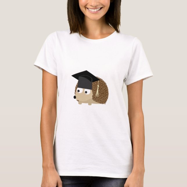 Graduation hedgehog T-Shirt (Front)
