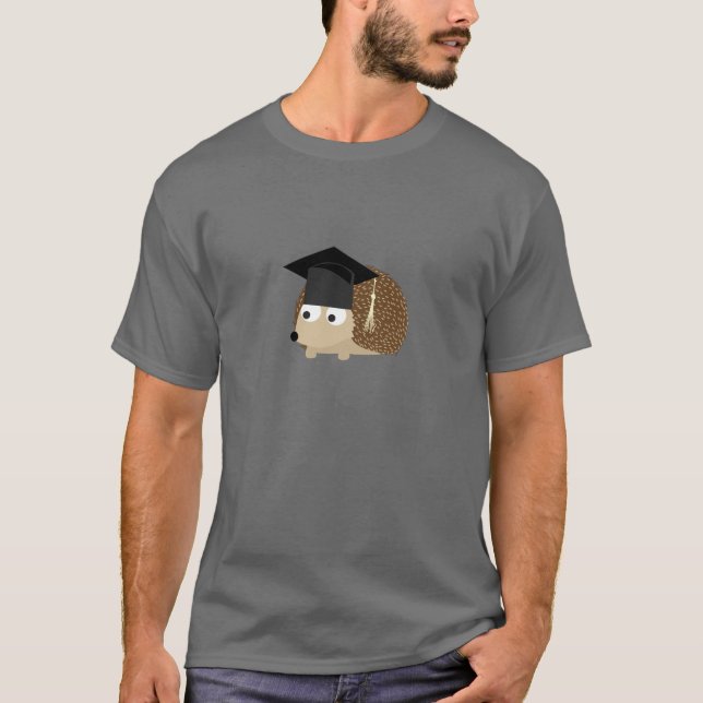 Graduation hedgehog T-Shirt (Front)