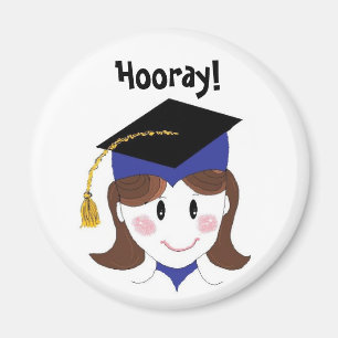 Graduation Hooray Magnet