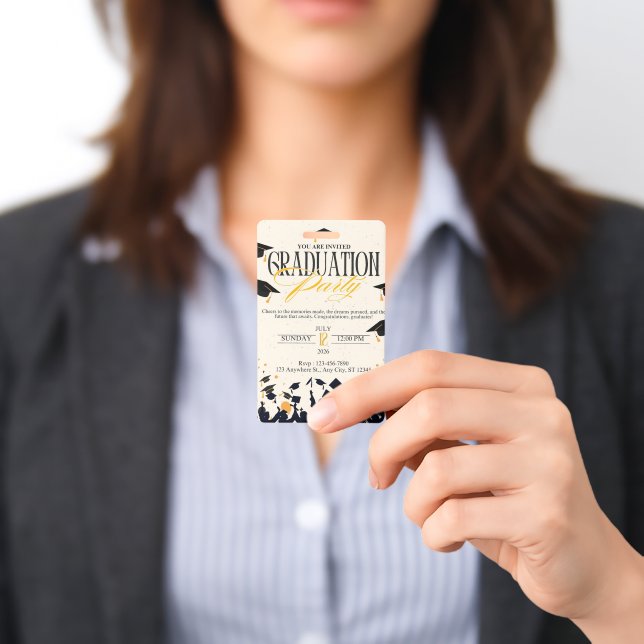Graduation ID Badge (Presented)