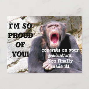 Graduation,I'm Proud Of You__ Postcard