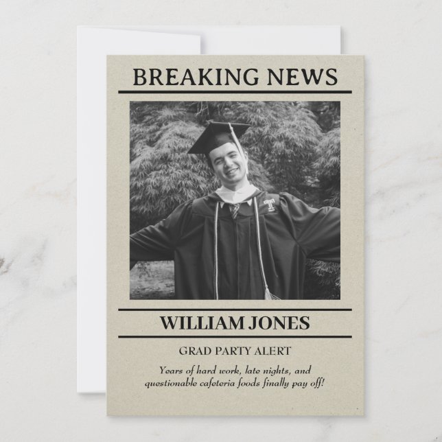 Graduation Invitation (Front)