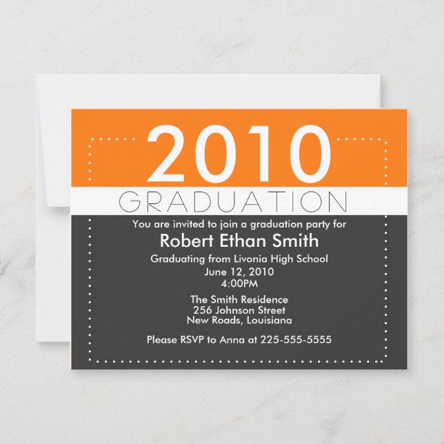 Graduation Invitation (Front)