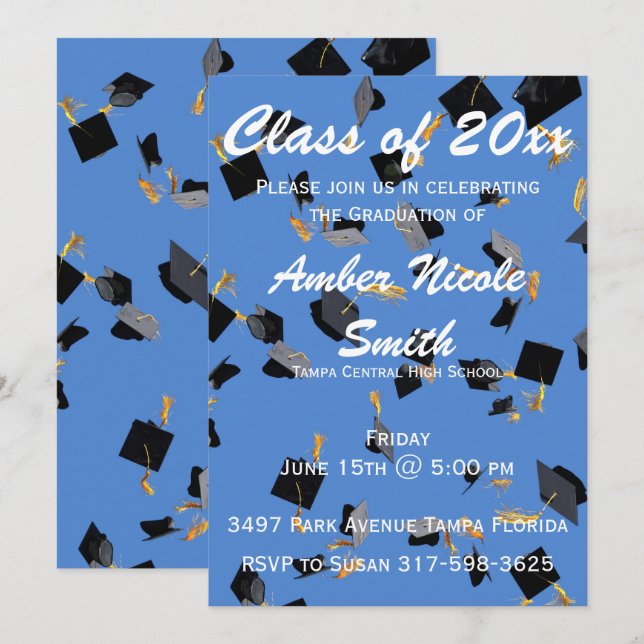 Graduation Invitation (Front/Back)