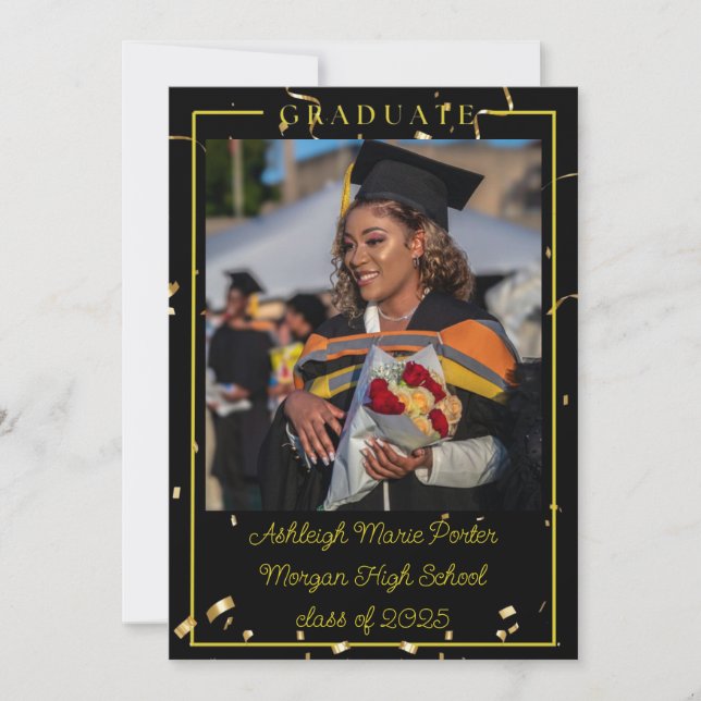 Graduation  invitation (Front)
