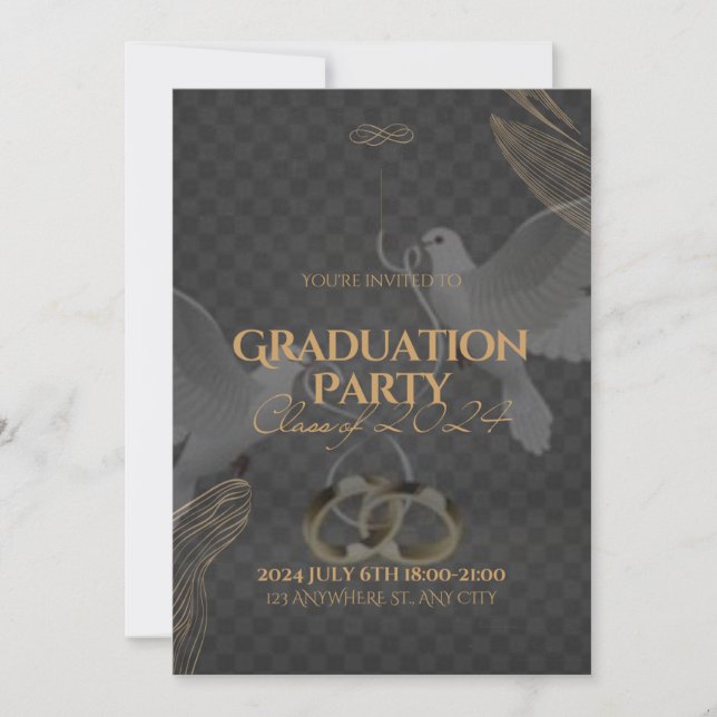 Graduation  invitation (Front)