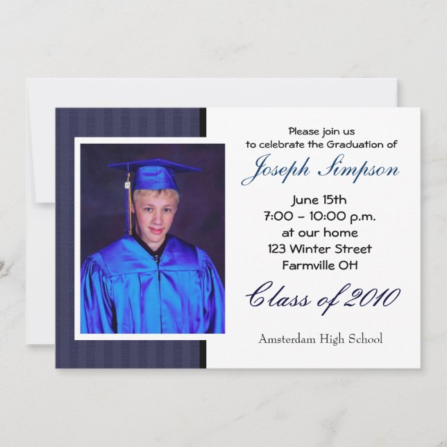 Graduation Invitation Cards (Front)
