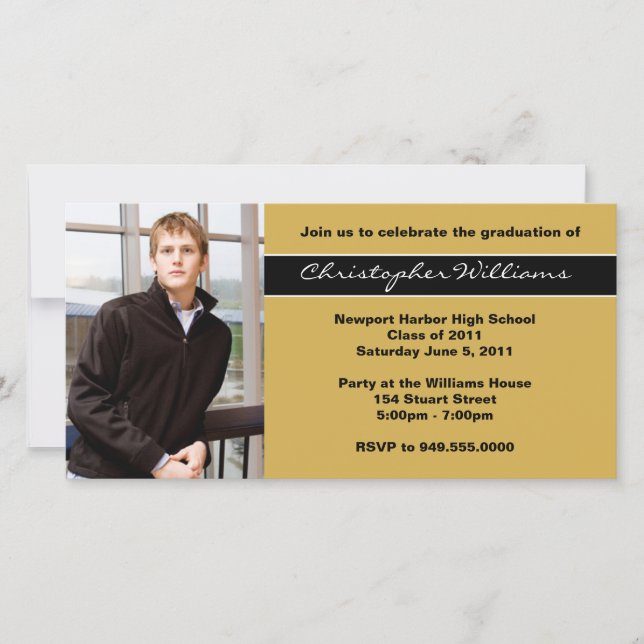 Graduation Invitation Class of 2011 (Front)